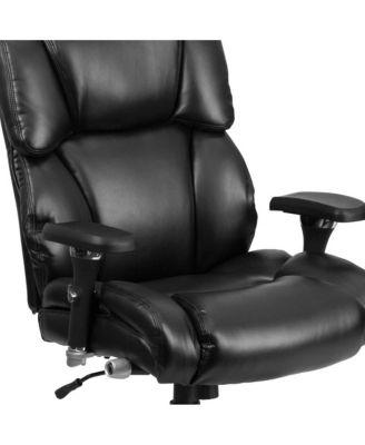 + 400 lb Big & Tall + Upholstered (Tufted) + Lumbar Knob Ergonomic + Office Chair
