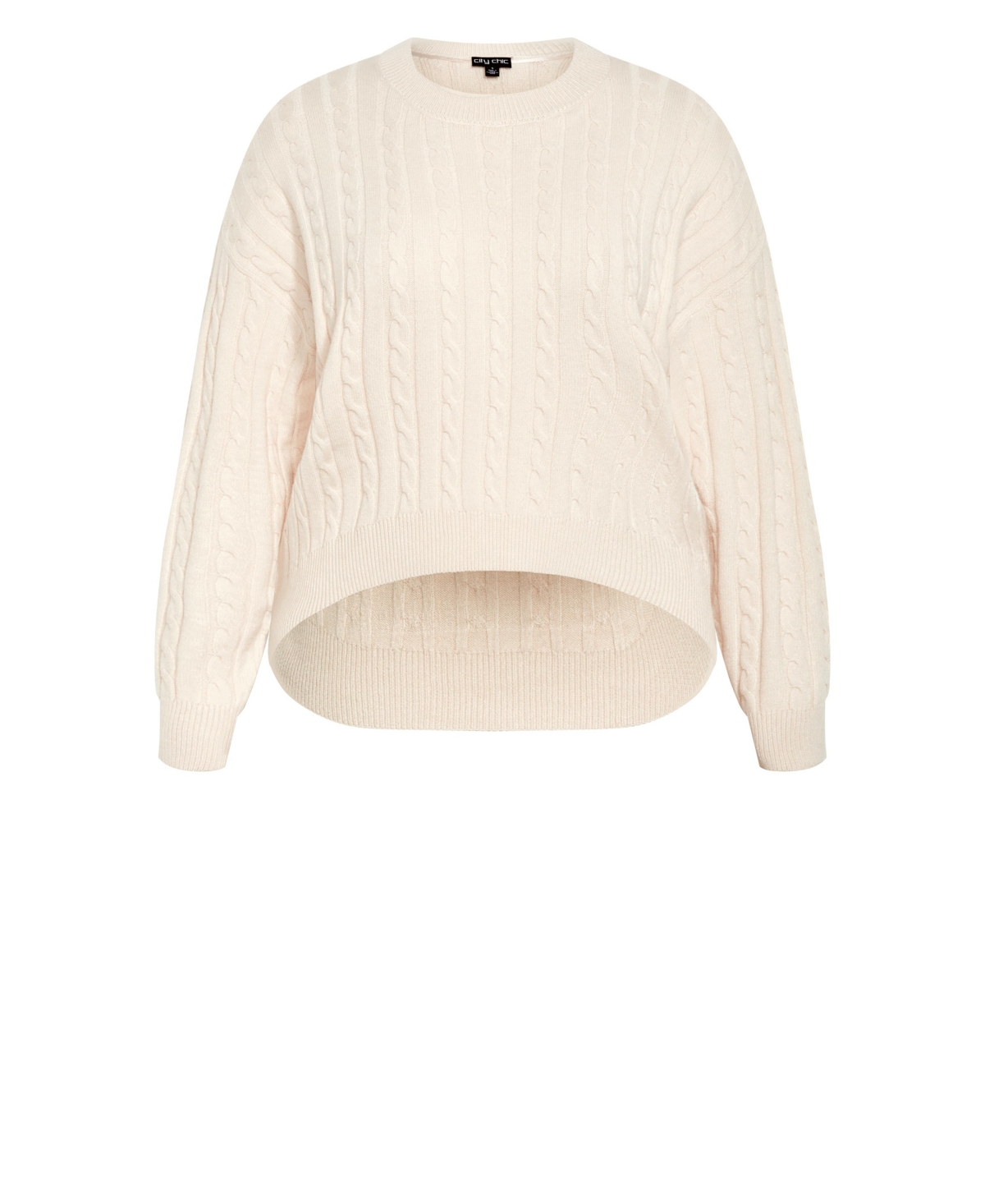 City Chic Plus Kenia Knit Sweater
