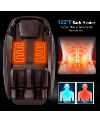 Full Body Zero Gravity SL Track Massage Chair w/ Negative Ion Generator