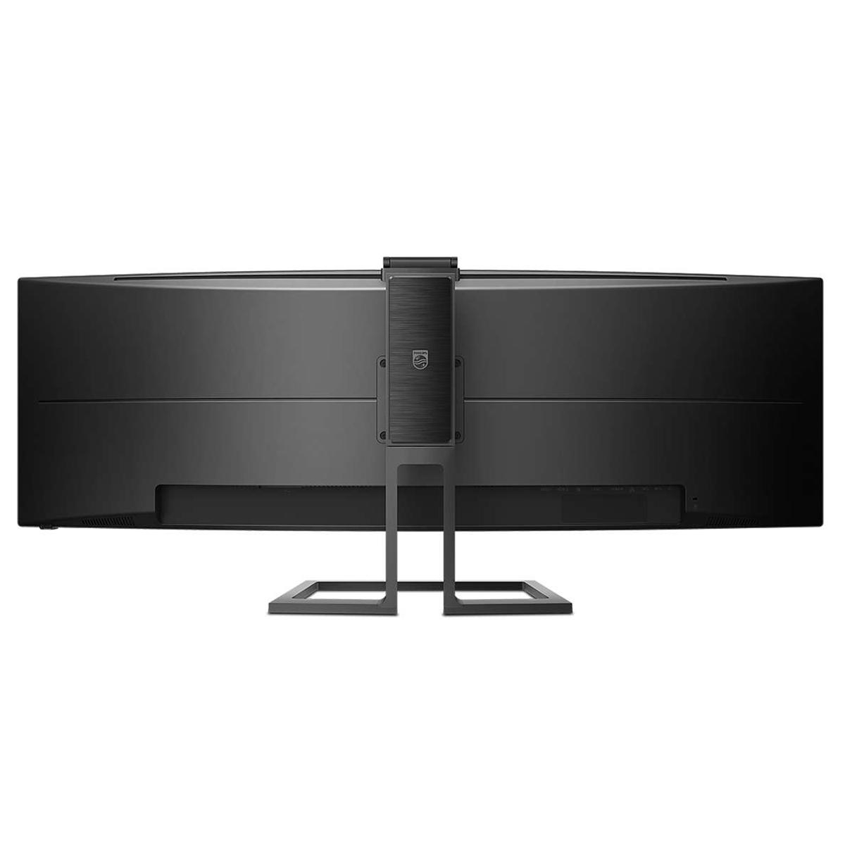 Philips Brilliance 499P9H 48.8" 32:9 Dqhd Curved Va Lcd W-led Monitor, Built-In-Speakers