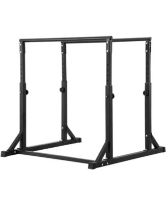 SUGFIT Heavy Duty Dip Bar Station 800 LB Capacity Adjustable Height