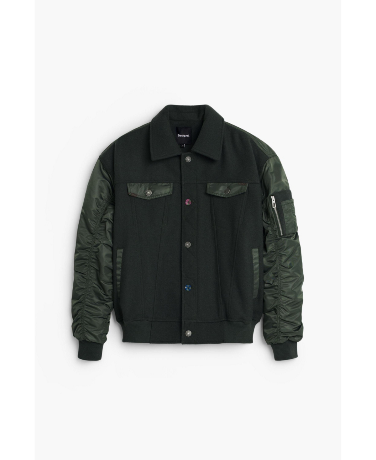 Desigual Men's Bomber jacket fabric