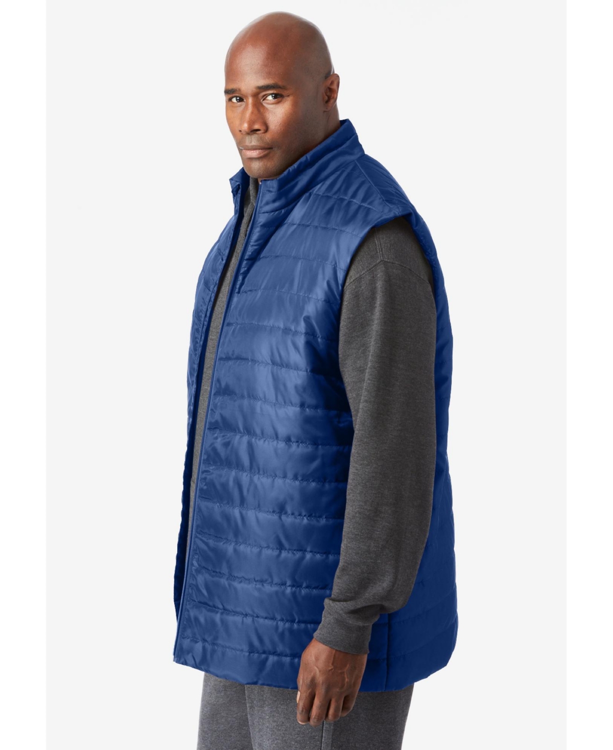 KingSize Tall Packable Puffer Vest