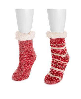 Women's 2 Pack Chenille Cabin Sock