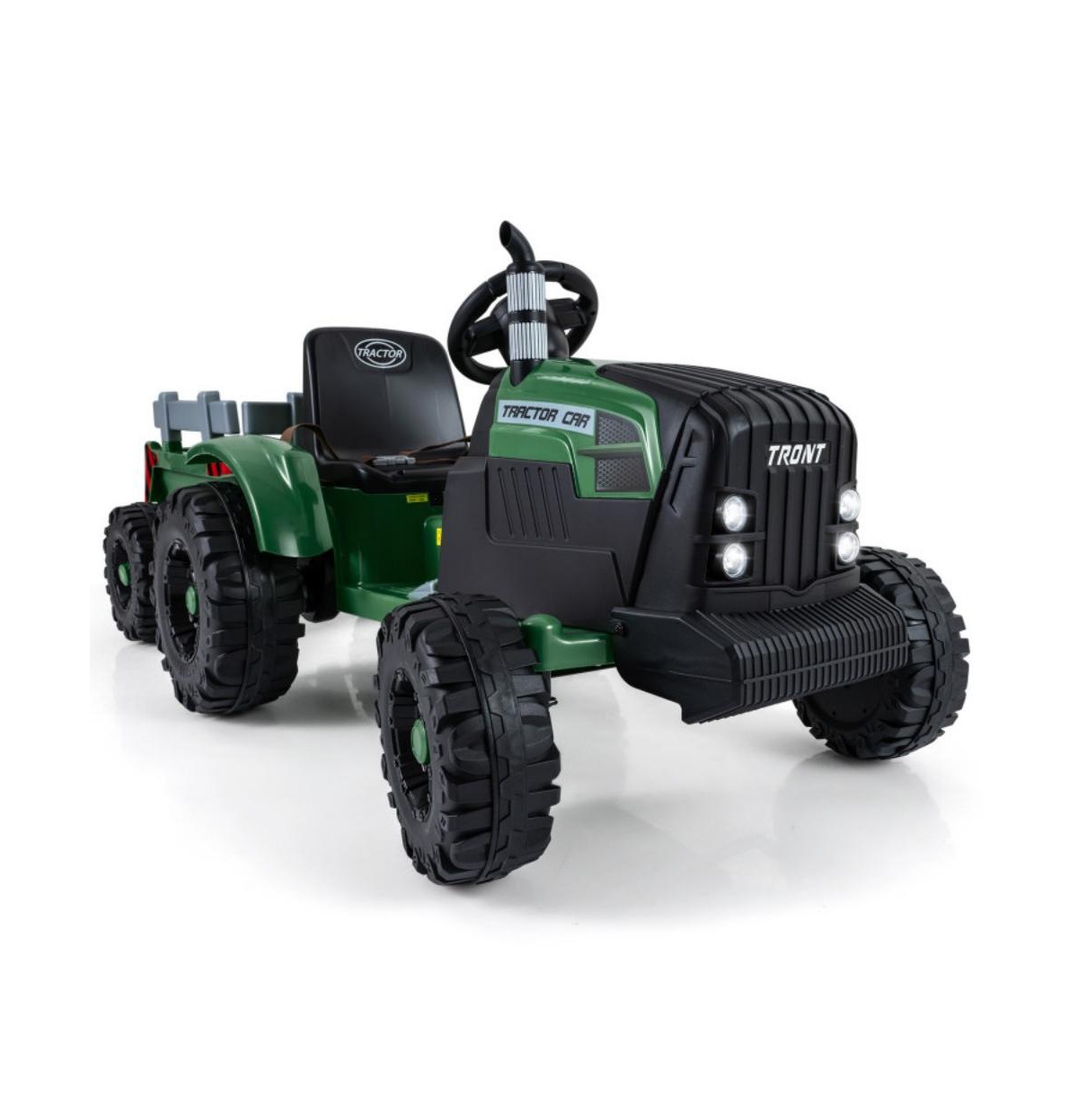 Hongge 24V Kids Ride On Tractor with Detachable Trailer