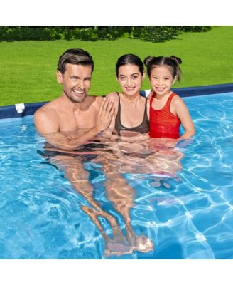 Steel 9'10" x 6'7" x 26" Rectangle Above Ground Pool w/DuraPlus Liner