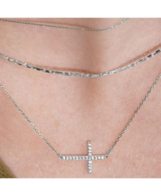 Plated Sterling Golden Girl Necklace Set Holiday Gift Idea