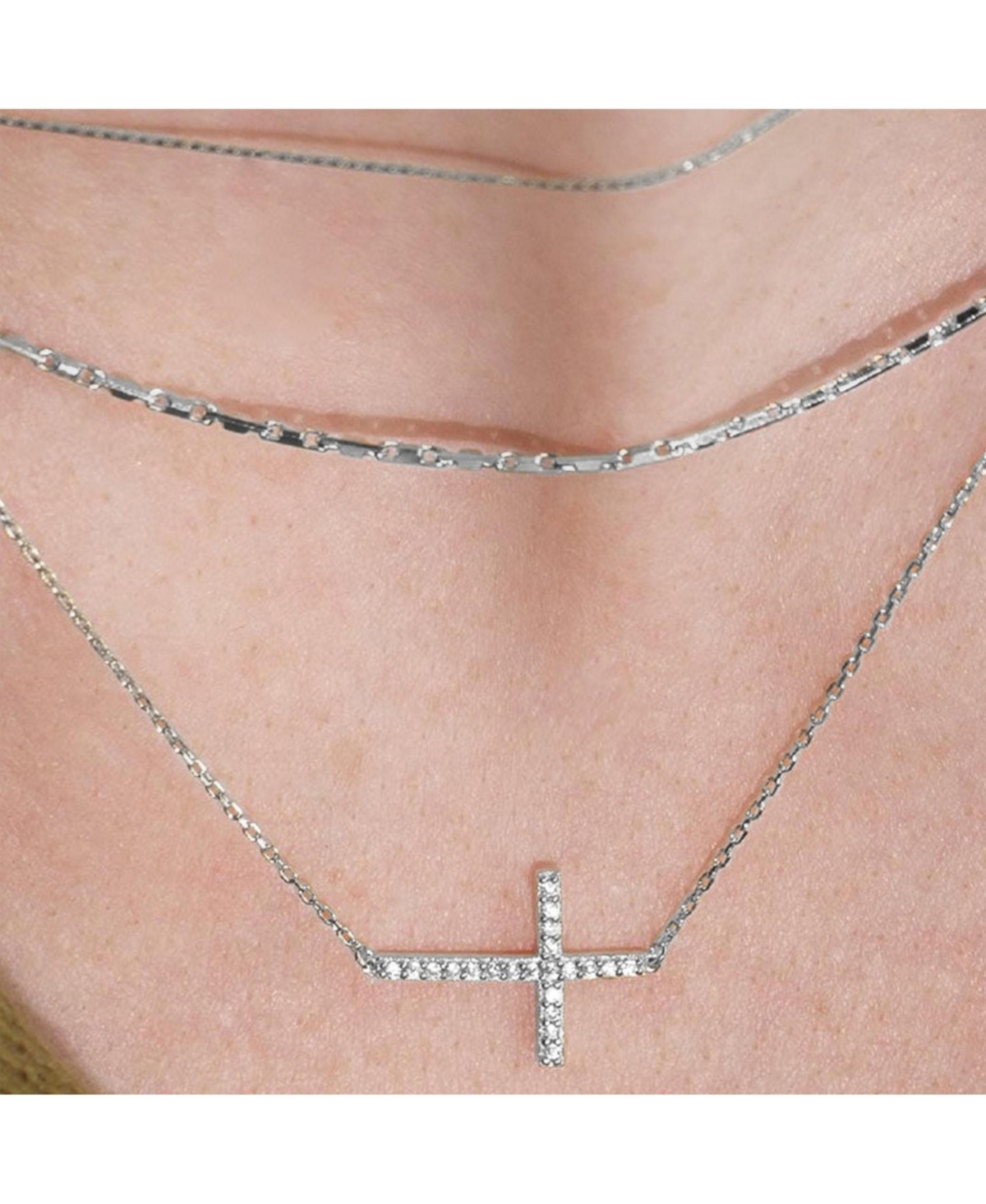 Bearfruit Jewelry Plated Sterling Golden Girl Necklace Set Holiday Gift Idea