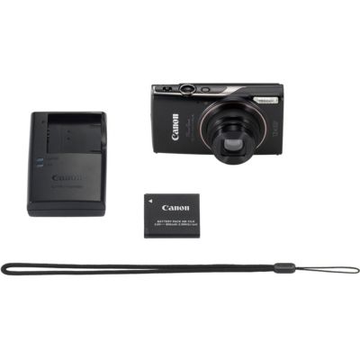  PowerShot ELPH 360 HS A Digital Camera, Black