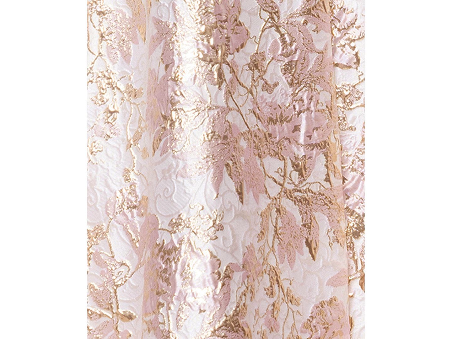 Женское платье XSCAPE Sweetheart-Neck Metallic-Jacquard Ball Gown, цвет: Розовое золото — фото 5