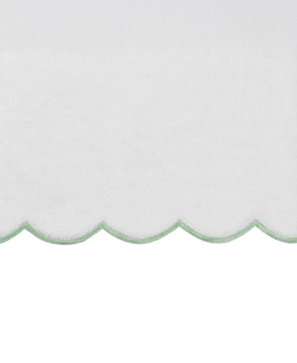 Linum Home Adornia Scallop Cotton Bath Towel, 27" x 54"