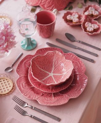 Cabbage Dinner Plates, Set of 4