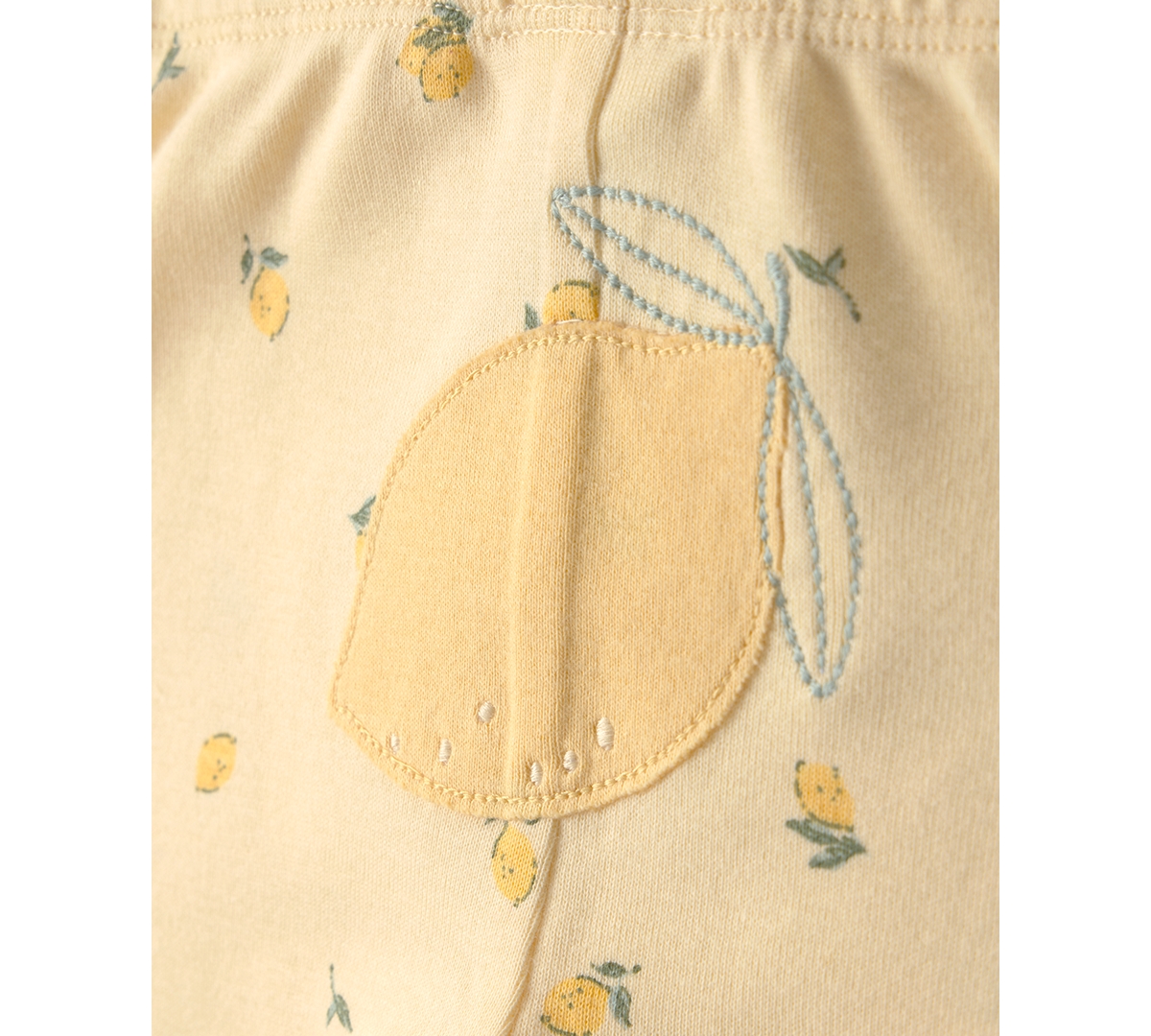 Carter's Baby Girls' Lemon Print Bodysuits and Pants, 3-Piece Set