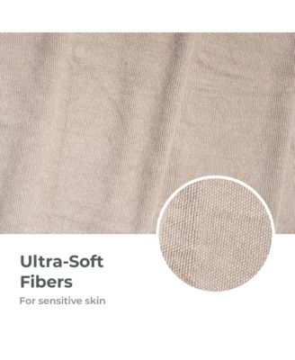 Two Toned Bath Sheet | Laguna Blue | 40"x72"| Turkish Cotton & Viscose Material Blend | Extra Smooth, Odor Resistant and Highly Absorbent