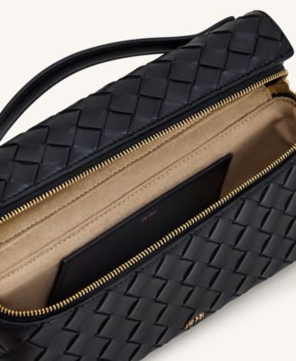 Thea Weave Top Handle Crossbody Bag