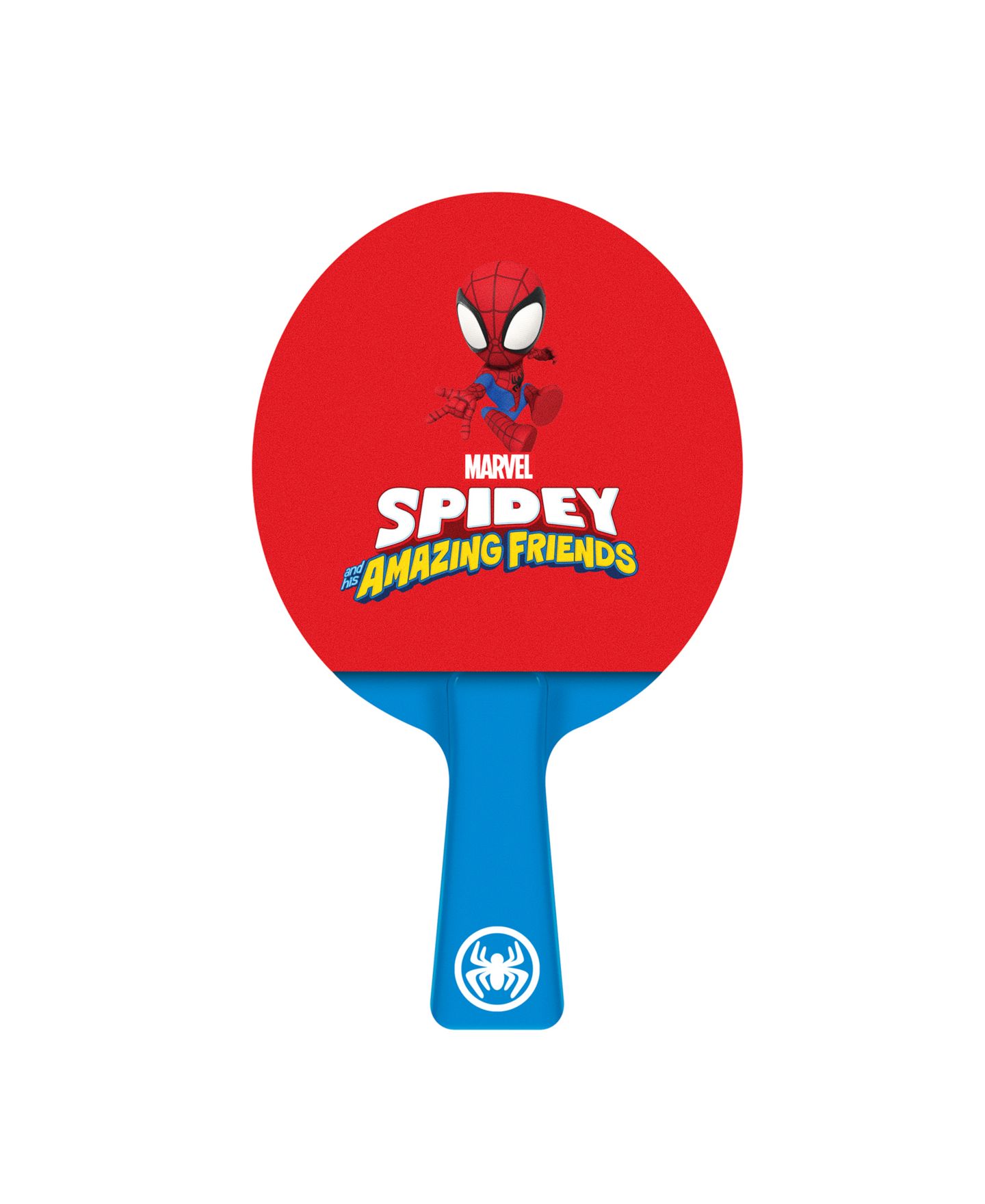 Детские игрушки World Tech Toys Marvel Spidey and His Amazing Friends 2-Player Mini Table Tennis, 5-Piece Set, Ages 4+ — фото 3