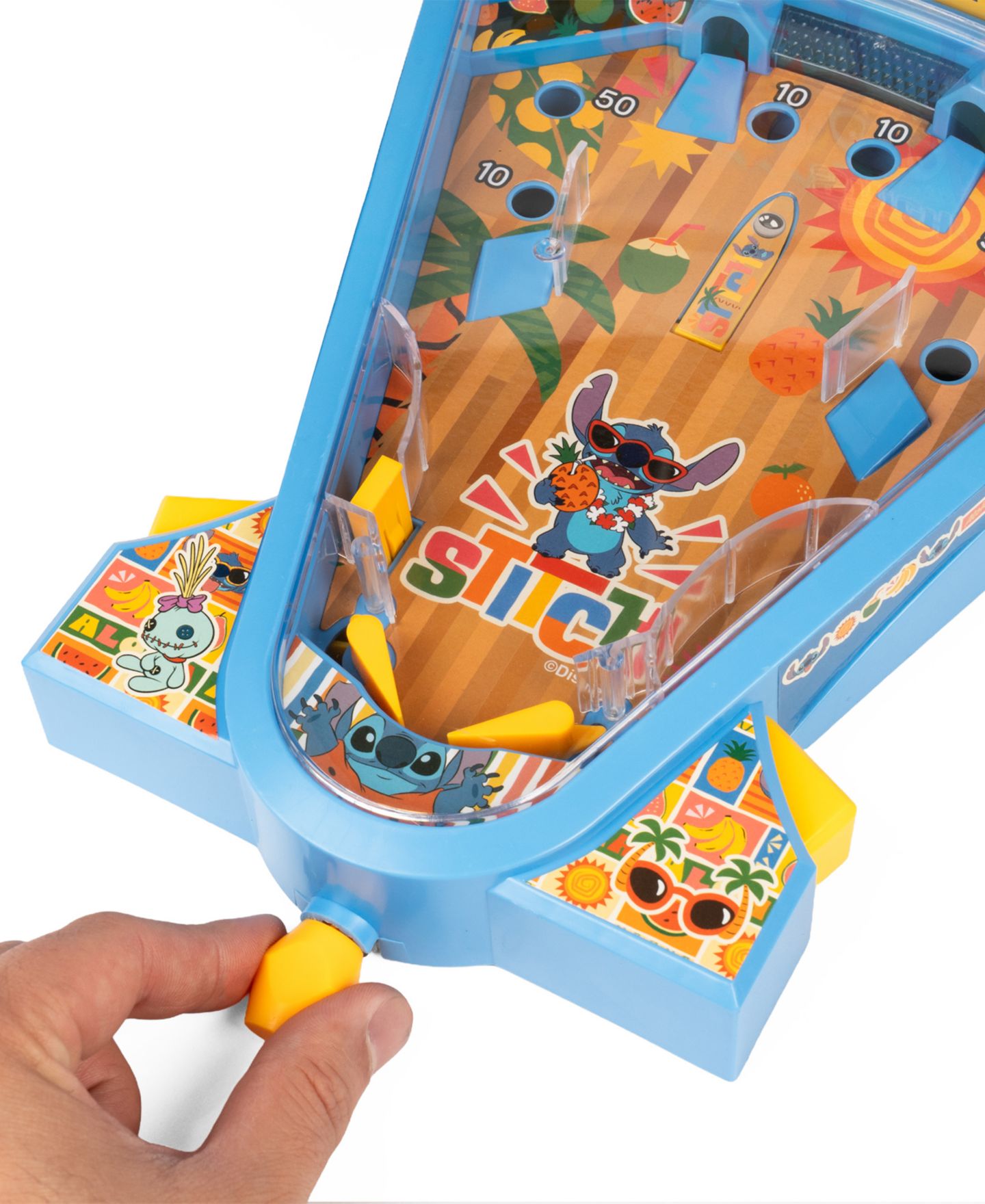 Детская игрушка World Tech Toys Stitch Tabletop Pinball Game, Ages 4+ — фото 2