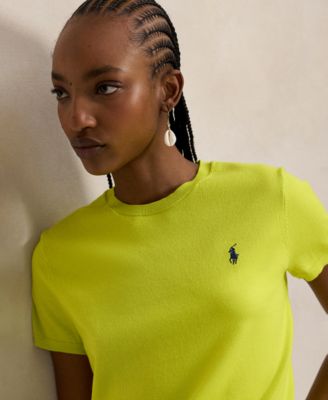 Women's Short-Sleeve Crew Neck Sweater