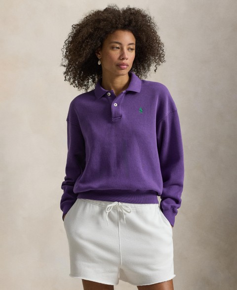 Женские свитеры Polo Ralph Lauren Women's Polo-Collar Fleece Pullover