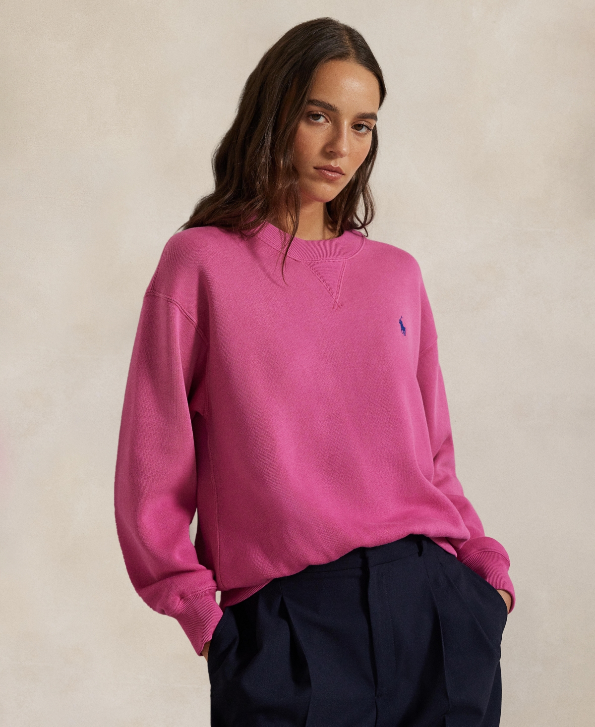 Polo Ralph Lauren Women's Fleece Crewneck Sweatshirt