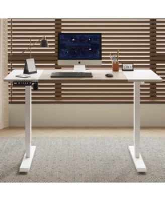 Electric Standing Desk 55" Height Adjustable Computer Table