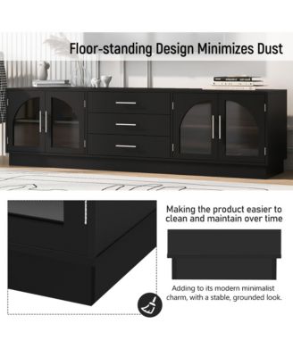 Streamdale 68.9" Modern TV Stand - Up to 75" TVs, Media Console