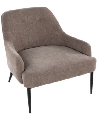 31" Fabric Marcel Contemporary Accent Chair
