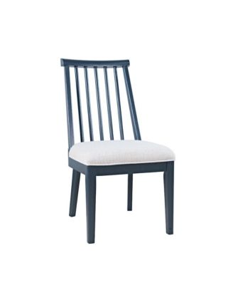 Westport Modern Farmhouse Upholstered Dowelback Dining Chair - Set of 2