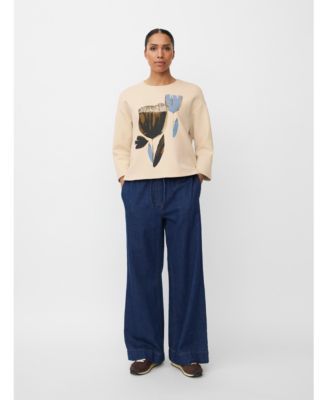 Women's MaPolyxena Wide Leg Elasticated Jeans