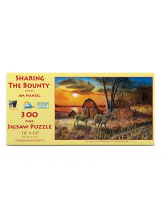Sharing the Bounty 300 piece Jigsaw Puzzle for Adults