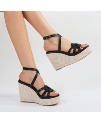 Women's Rhiannon Strappy Espadrille Wedge Sandals