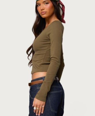 Women's Rion Asymmetric Long Sleeve Top