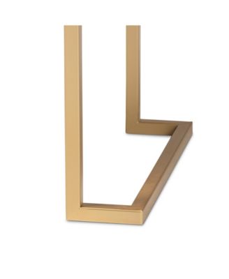 Beagan 15.7" Metal Contemporary Console Table