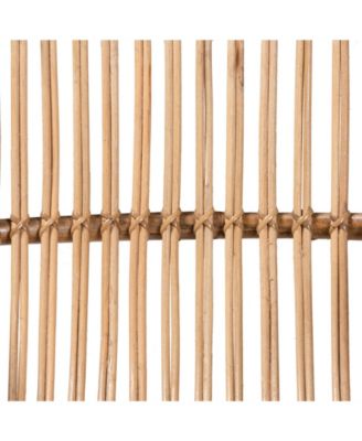 Blanca 29.7" Rattan Bohemian Accent Chair