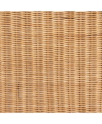 Racquel 44.25" Rattan Bohemian Bar Stool