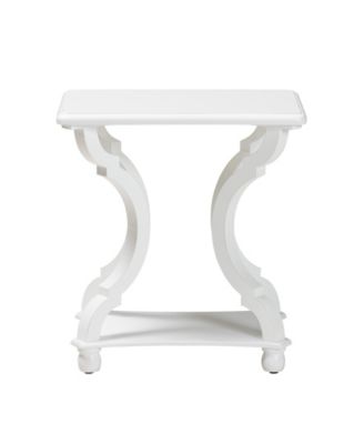 Boxton Studio Cianna 22" Wood Traditional End Table