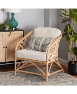 Patsy 30.7" Rattan Bohemian Armchair