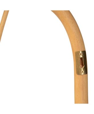 Laina 63.8" Rattan Bohemian Queen Wall-Mount Headboard