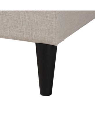 Boxton Studio Casol 88.4" Fabric Mid-Century Queen Platform Bed