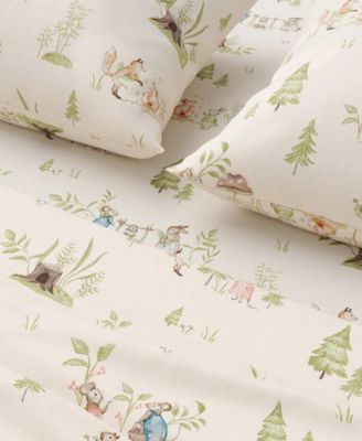 Ultra-Soft Turkish Cotton Flannel Christmas Print Sheet Set.