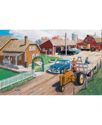 Neighbors Helping Neighbors 300 piece Jigsaw Puzzle for Adults