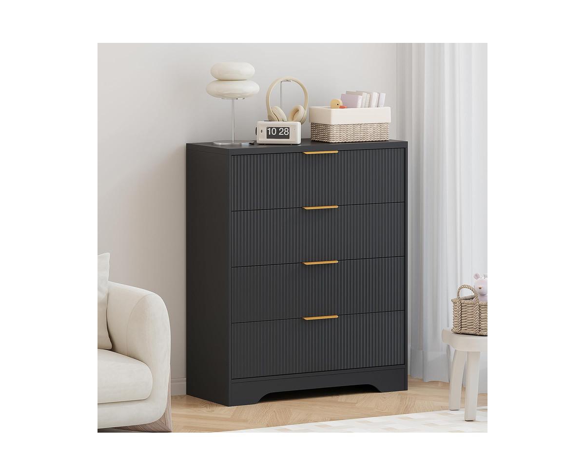 Gaomon Fluted Dresser for Bedroom with Drawers