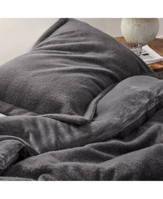 You Feel Me Oversized Comforter Set - Magnet