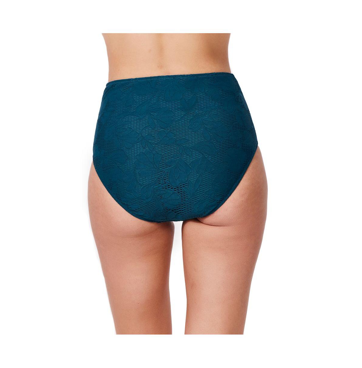 Profile by Gottex Women's Jolene Textured High Waist Swim Bottom