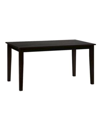 Simplicity Solid Wood Classic 60" Rectangle Dining Table