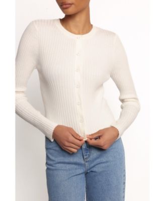 Women's Searie Ribbed Cardigan Top