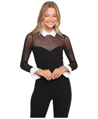 Women's Ethan Tuxedo Bodysuit