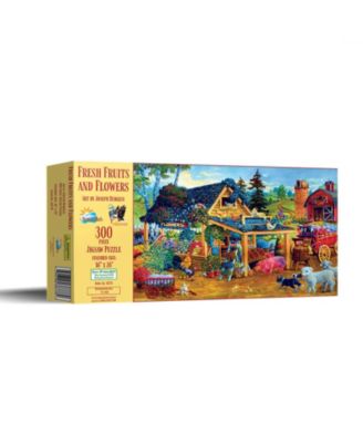 Fresh Fruits and Flowers 300 piece Jigsaw Puzzle for Adults