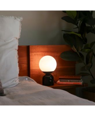 Mila 10" Dimmable LED Table Lamp with Marble Base