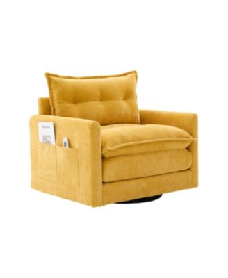 Swivel Barrel Accent Chair